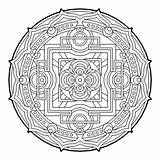 Geometric Coloring Pages Kids Getcolorings sketch template
