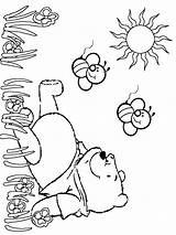 Pooh Winnie Coloring Pages Printable Colouring Friends Classic Garden Clipart Gopher Birthday Print Template Color Tiger Children Baby Filminspector Popular sketch template