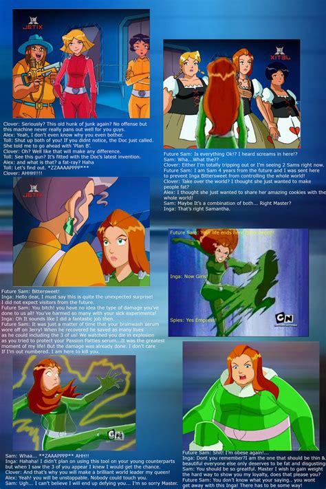 totally spies comic  chaos continues part   whateva  deviantart