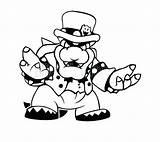 Mario Coloring Pages Odyssey Bowser Dry Drawing Hat Super Color Getcolorings Getdrawings Paintingvalley Bones Print Printable sketch template
