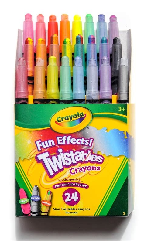 crayola fun effects twistables crayons whats   box jenny