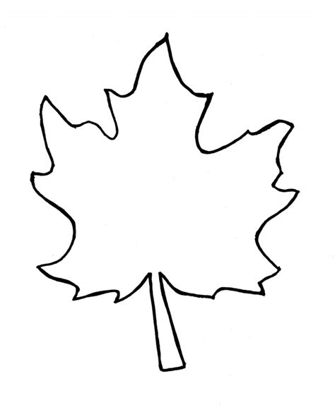 gallery  fall leaf coloring page