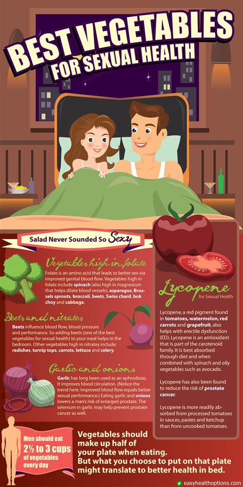 best vegetables for sexual health [infographic] health maximizer