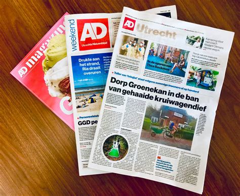 hoe goed leest  het ad utrechts nieuwsblad foto gelderlandernl