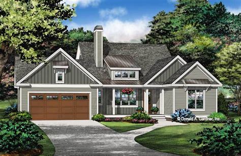 craftsman home plans  story small houses  don gardner