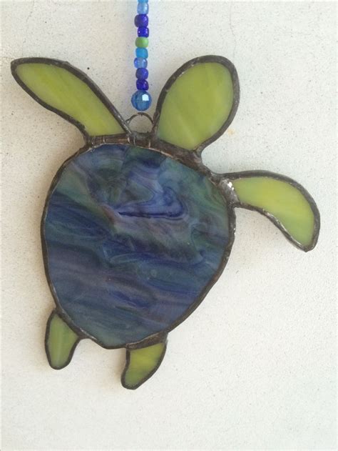 stained glass sea turtle stained glass flowers stained glass