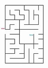 Easy Maze Printable Mazes Pokemon Pages Coloring Print Printablee Escape Puzzles Via sketch template