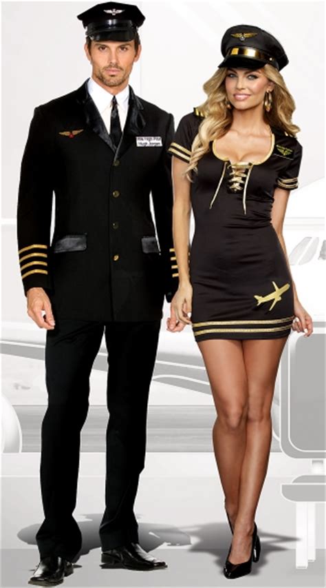 men s pilot captain costume adult pilot captain costume