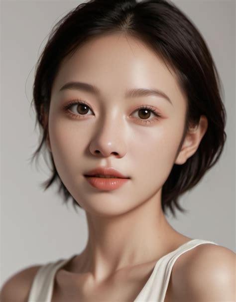 Premium Ai Image Beautiful Attractive Asian Woman Face Amp Body At