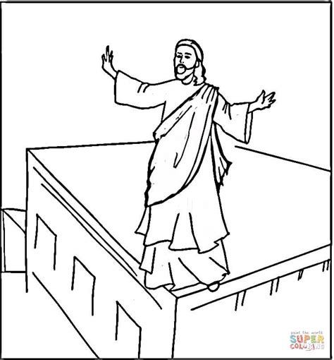 jesus pray coloring page  printable coloring pages