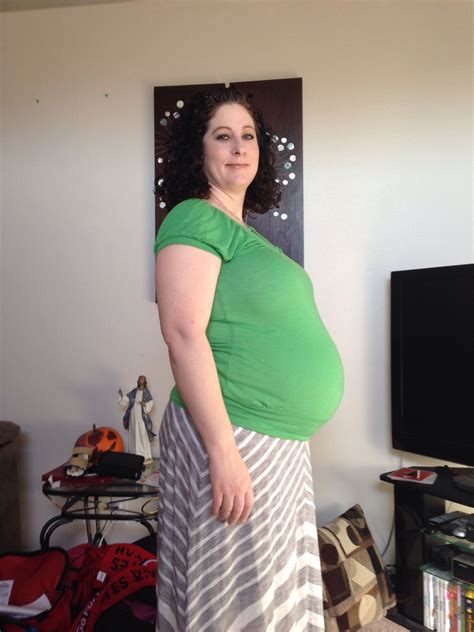 me 7 months pregnant with twins 7 months pregnant shirt dress