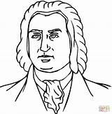 Coloring Bach Johann Sebastian Beethoven Pages Printable Drawing Color Print Composers Getdrawings Sheet Online Getcolorings Kids Supercoloring Categories Lh4 Ggpht sketch template