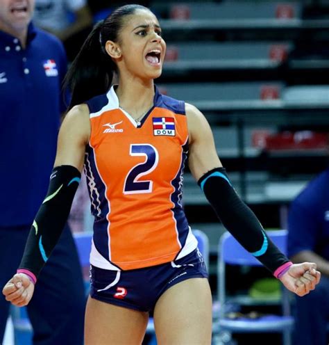 hot volleyball player winifer fernandez is the newest