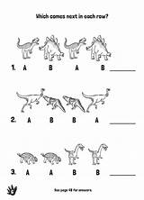 Roar Stomp Dinosaurs sketch template