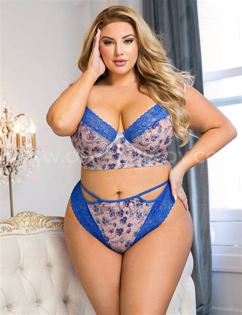 blue hot selling sexy lingerie underwire bra and brief sets floral lace