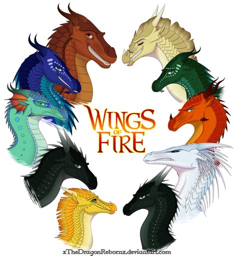 Wings Of Fire All Together By Xthedragonrebornx On