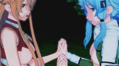 Sword Art Online Asuna X Sinon 3d Hentai Threesome Thumbzilla