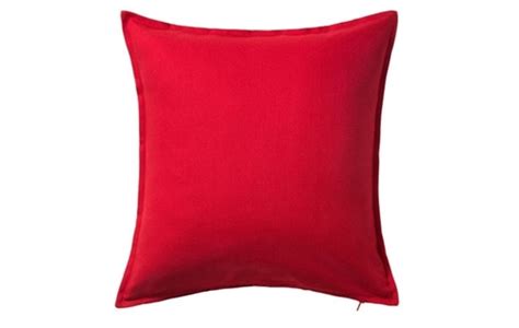 decorative cushion red