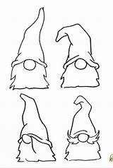 Wichtel Ausmalen Gnome Gnomes Carving Kinderbilder Traceable Cutouts Traceables Tracy Hallaway sketch template