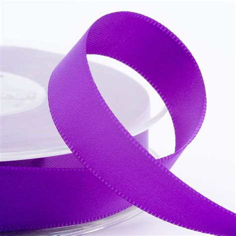 mm purple satin ribbon   favour lane