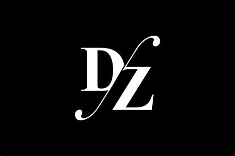 dz monogram logo design  vectorseller thehungryjpegcom