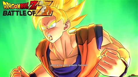 Dragon Ball Z Battle Of Z Goku Transformacion Ssj