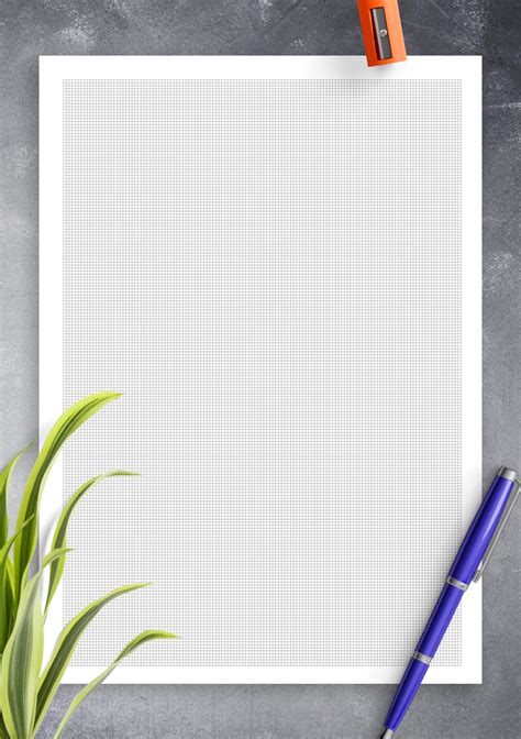printable engineering graph paper mm squares