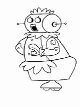 Jetsons Robot Rosie Coloring Supersonicos Kolorowanki Jetson Gambar Mewarnai Darmowe Sonicos Personnages Supersónicos Dzieci Barbera Coloriages Kleurplaten Togethermagazyn Kiezen Ugu sketch template