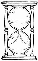 Hourglass Arena Relojes Broken Niñas Disfrute Compartan Pretende Motivo sketch template