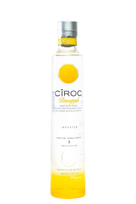 ciroc pineapple vodka cl vip bottles