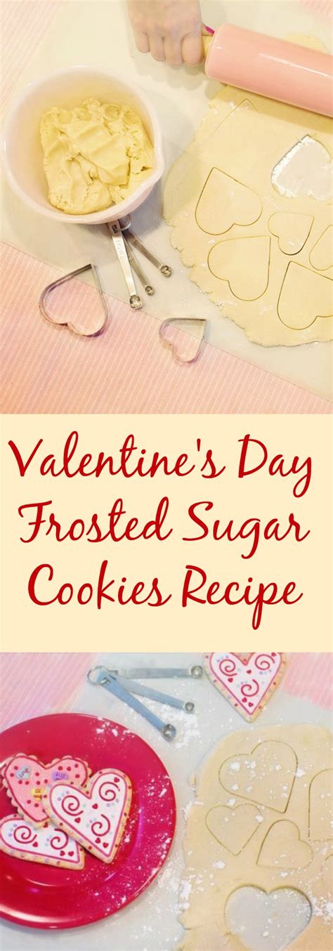 valentine s day frosted sugar cookies recipe
