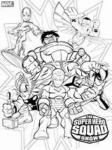 Coloring Pages Dc Superhero Printable Boys Kids Color Recommended sketch template