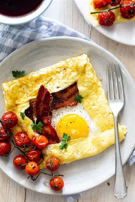 easy breakfast egg crepes simply delicious recipe healthy