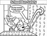 Coloring Safety Bus Pages School Crossing Colouring Resolution Template Related Medium sketch template