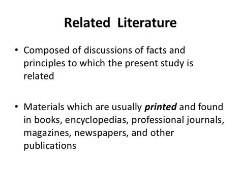 sample review  related literature sample review  related