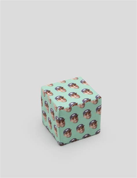 cube faces face cube photo cube  face print