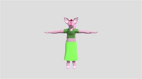 Foxy Girly Download Free 3d Model By Cherrymouranha [658a84b] Sketchfab