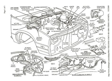 parts   car   hood diagram