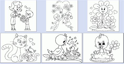 mothers day coloring book coloring pages