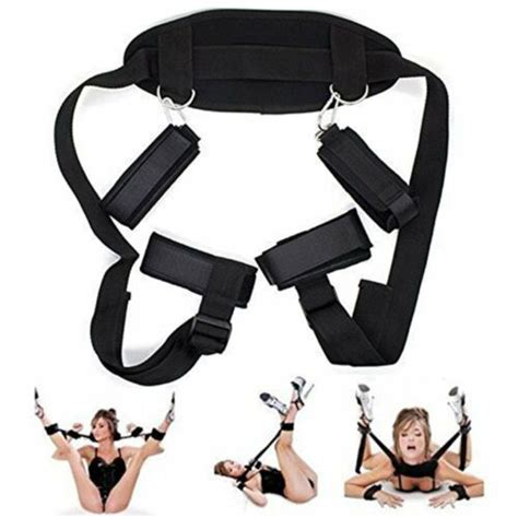 adult bdsm toy under bed bondage set restraint kit ankle cuffs system