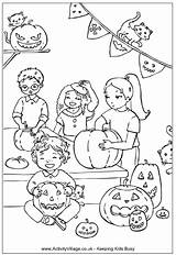 Halloween Colouring Pages Pumpkins Carving Coloring Fun Pumpkin Activityvillage Kids Activity Printable Village Party Games Jack Lanterns Stuff Witch sketch template