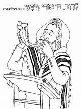 Rosh Hashanah Torah sketch template