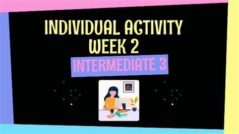 individual activity week