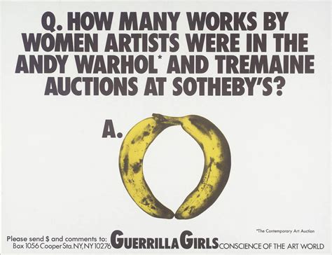 Guerrilla Girls Display At Tate Modern Tate