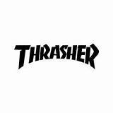 Logo Thrasher Melmarc Nike Sticker Vinyl Decal Coloring Drawing Distribution Creative Choose Board sketch template