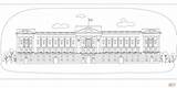 Coloring Palace Buckingham Pages Drawing Printable Dot Skip Main Paper sketch template