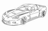 Corvette Drawing Drawings Draw Zr1 Print Lineart Corvettes Sketches Deviantart sketch template