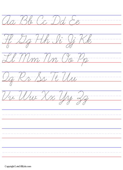 cursive handwriting worksheets maker alphabetworksheetsfreecom