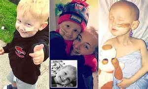 lancashire mother documents her son s cancer battle daily mail online