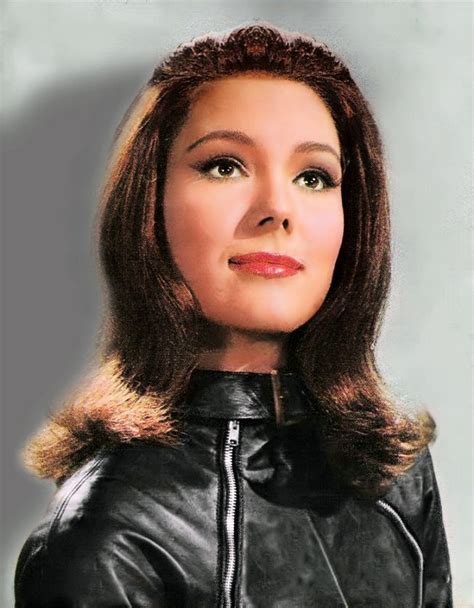 “the Avengers” Tv Series Run From 1961 1969 Diana Rigg As Emma Peel
